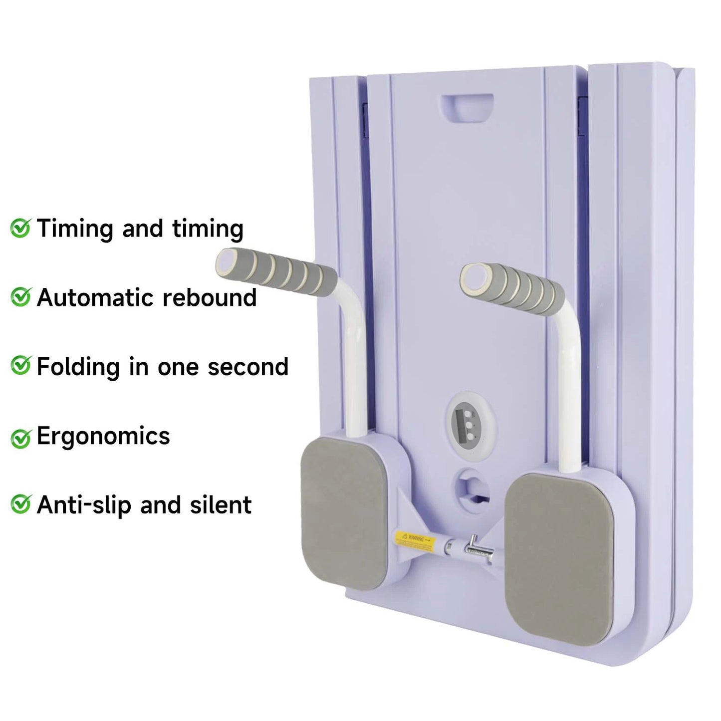 Foldable Pilates Board Full Body Fitness Trainer With Automatic Rebound Multifunctional Abdominal Board Exercise Equipment